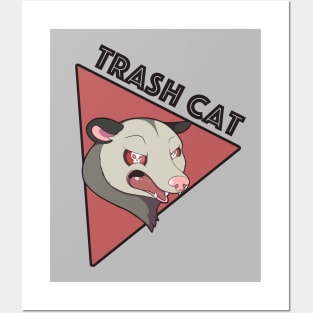 Trash Cat Posters and Art